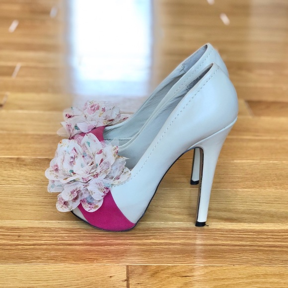 Bakers Shoes Bakers Floral Heels Poshmark